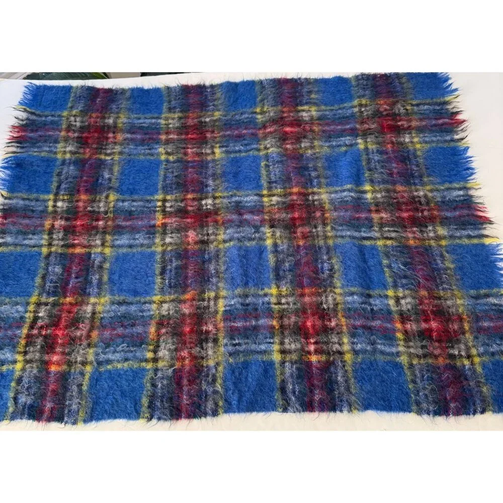 Vintage Kinloch Anderson Authentic Tartan Wool Scarf Throw Made In Scotland 47